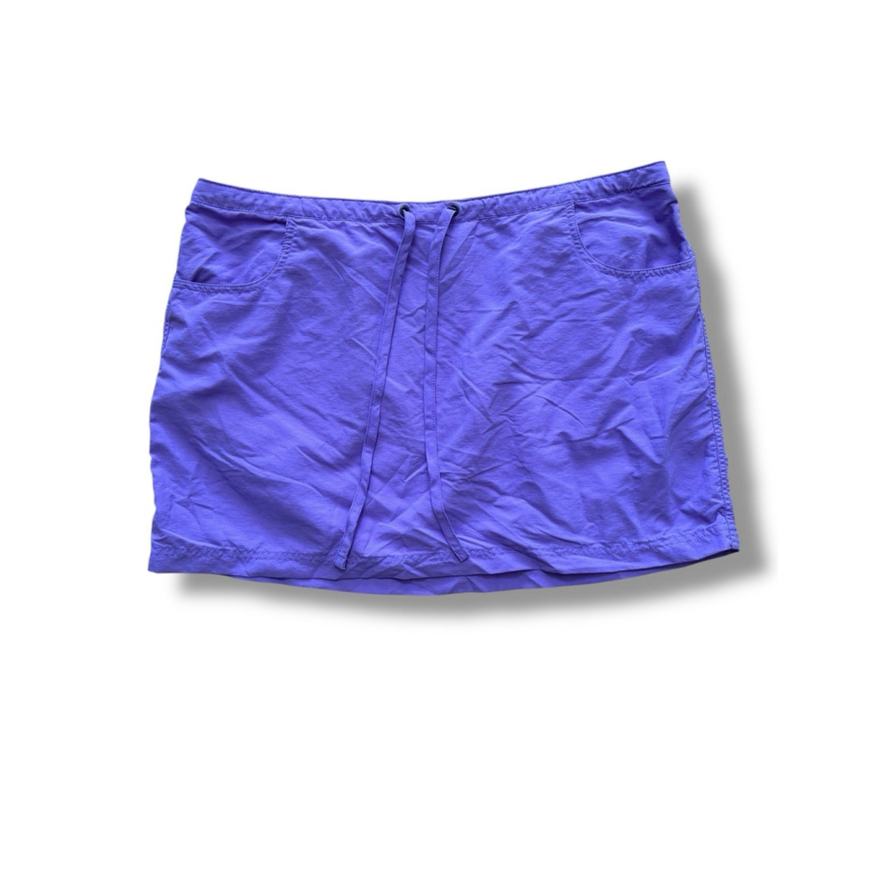 L.L. Bean Swim Skirt Purple Women's No Lining Size XL
